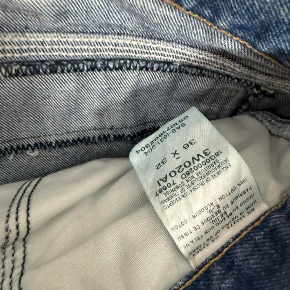 Vintage y2k Wrangler Riggs Carpenter Denim Jeans - Picture 3 of 3